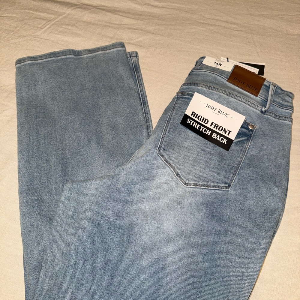 Judy Blue High Rise straight leg 90s
